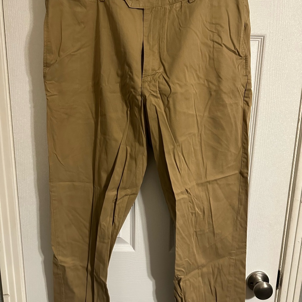 Men's Tan Chino Pants